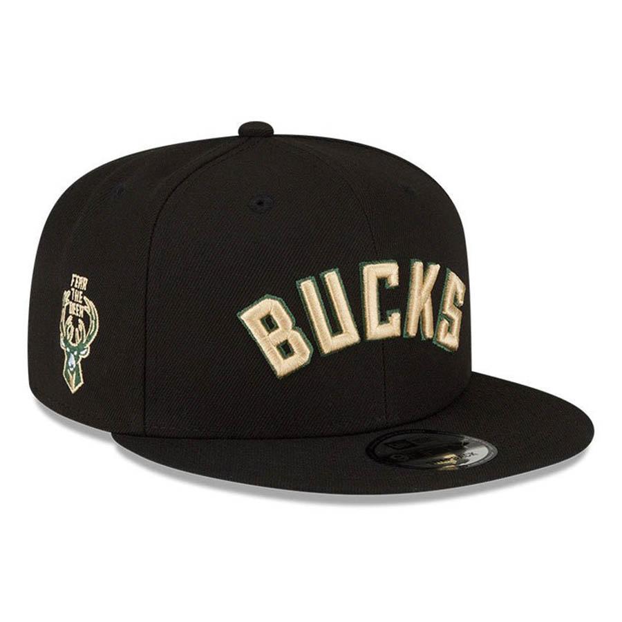 NBA ミルウォーキー　バックス　ニューエラ　キャップ　ブラック NEW ERA（ニューエラ） NBA ミルウォーキー・バックス キャップ