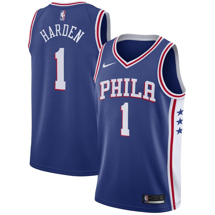 NIKE（ナイキ） NBA ジェームズ・ハーデン 76ers ユニフォーム 2021/22