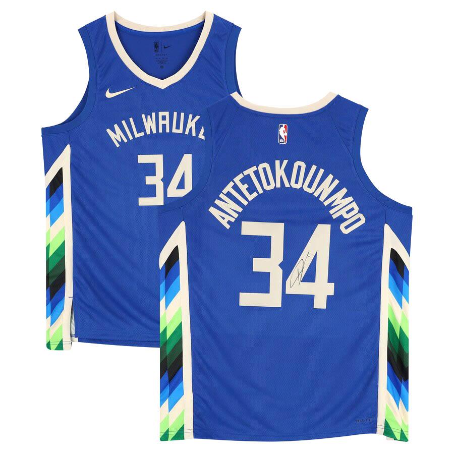 NBA ヤニス・アデトクンボ ミルウォーキー・バックス 直筆サイン 2022  