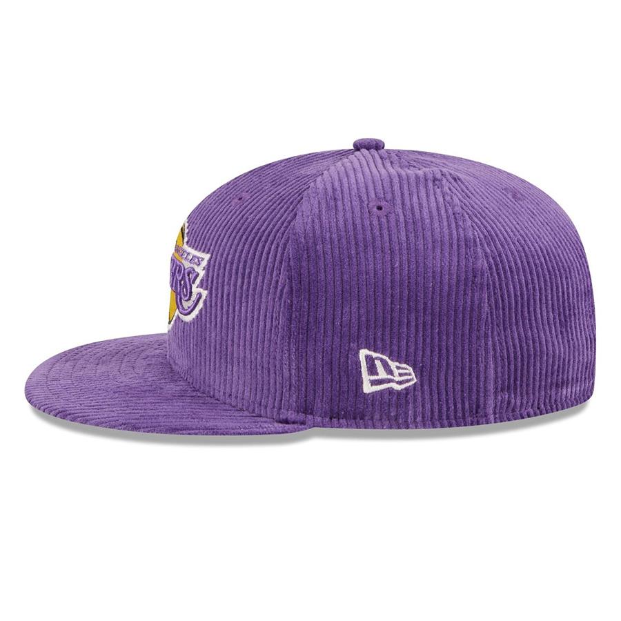 NEW ERA（ニューエラ） NBA レイカーズ キャップ コーデュロイ 