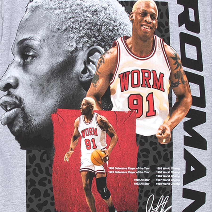 Dennis Rodman デニス ロッドマン Tシャツ Lサイズ シカゴブルズ NBA デニス・ロッドマン シカゴ・ブルズ Tシャツ 現地買付 Rodman