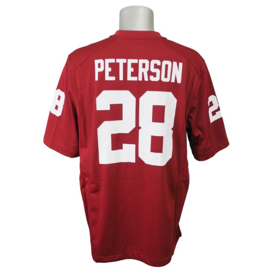 NCAA オクラホマ大学 エイドリアン・ピーターソン プレイヤー ネーム  