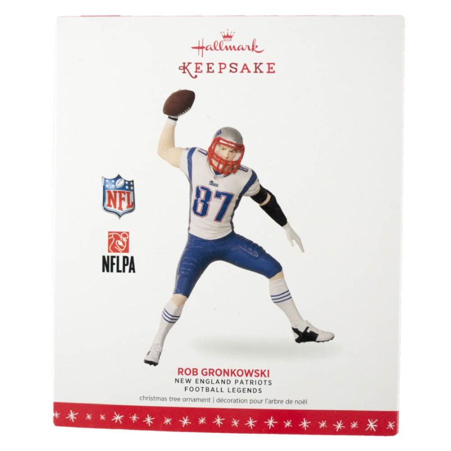 NFL ペイトリオッツ ロブ・グロンコウスキー 2013 キープセイク オーナメント Hallmark｜mlbshop｜03