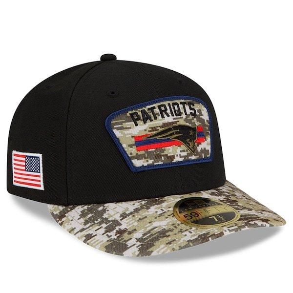 NFL キャップ ペイトリオッツ 2021 サルートトゥサービス Salute To Service ロープロファイル 59FIFTY Fitted ニューエラ/New Era 21STSC