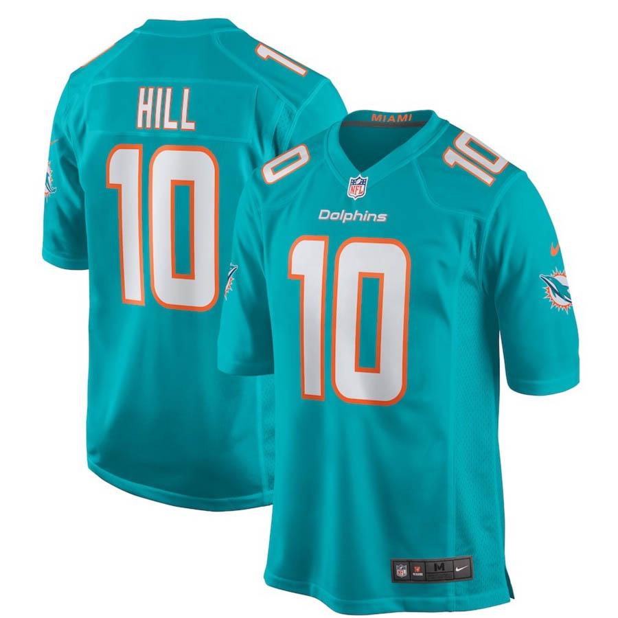 NFL タイリーク・ヒル ドルフィンズ ユニフォーム ユニフォーム ゲーム  