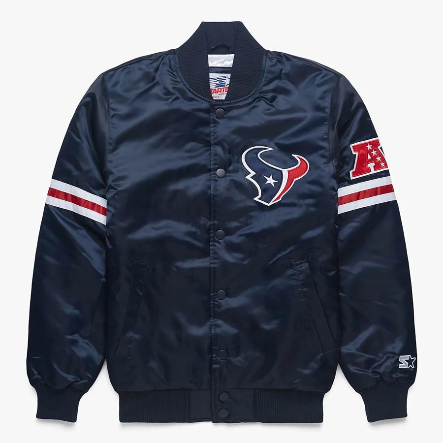 NFL テキサンズ スタジャン スターター x オマージュ バーシティ  