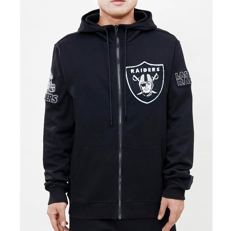 NFL レイダース パーカー Logo Zipper フーディー Pro Standard プロ 
