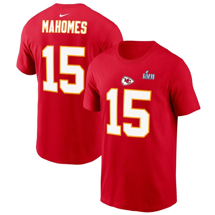 NFL パトリック・マホームズ チーフス Tシャツ 第57回 スーパーボウル 