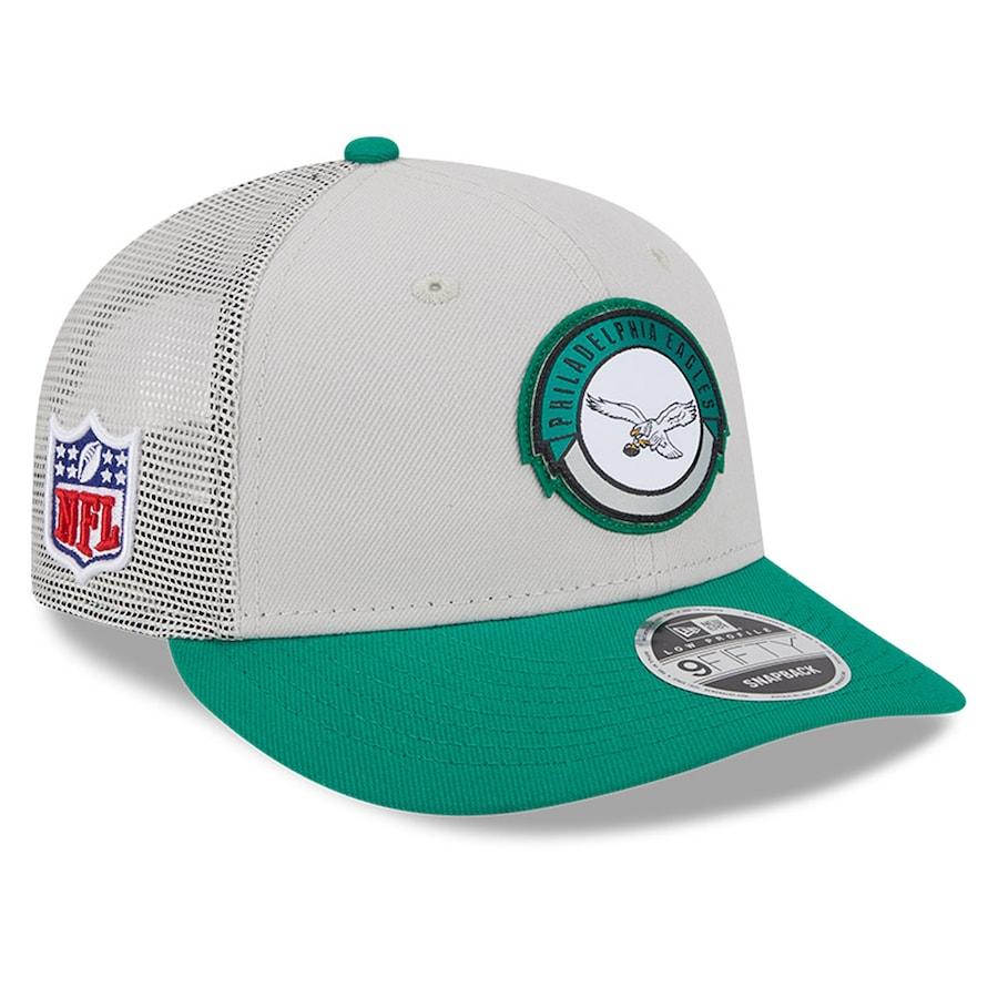 NFL イーグルス キャップ 2023 サイドライン ヒストリック 9FIFTY ロープロファイル ニューエラ/New Era クリーム