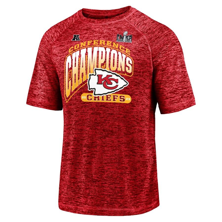 NFL チーフス Tシャツ 2023 AFC 優勝記念 Hail Mary T-Shirt Fanatics Branded レッド｜mlbshop｜02