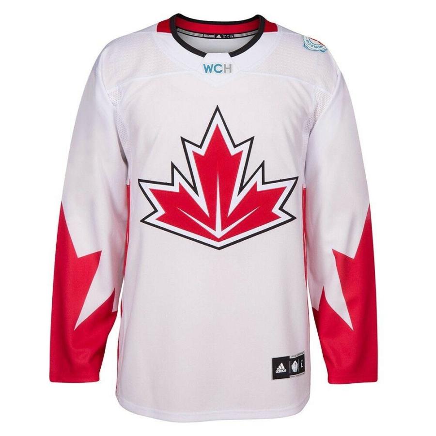 NHL カナダ代表 ユニフォーム/ジャージ 2016 ワールドカップ オブ ホッケー プレミア チーム アディダス/Adidas ホワイト【OCSL】｜mlbshop