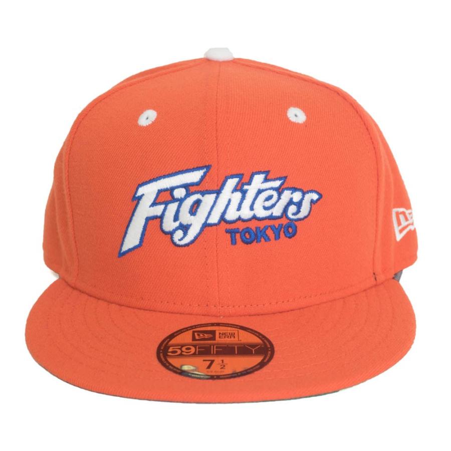 日本ハムファイターズ グッズ キャップ/帽子 Fighters ニューエラ 5950オールドロゴキャップ/帽子 Fighters 平つば キャップ 特集｜mlbshop｜02