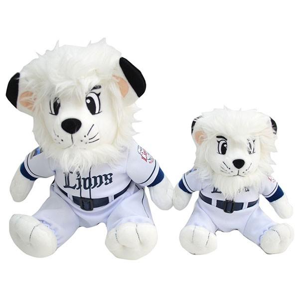 お取り寄せ 埼玉西武ライオンズ マスコットぬいぐるみ お座り