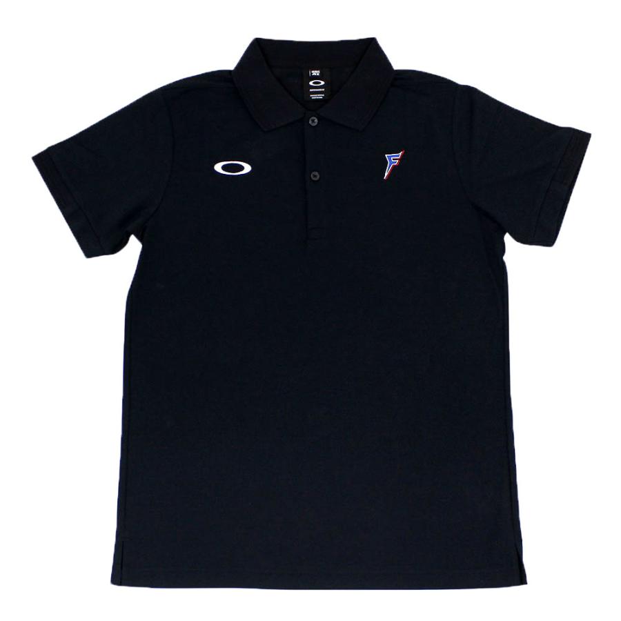 北海道日本ハムファイターズ グッズ 19キャンプ トレーニングポロシャツ オークリー Oakley ブラック Npb 1909oat02 プロ 野球メジャーリーグショップ 通販 Yahoo ショッピング