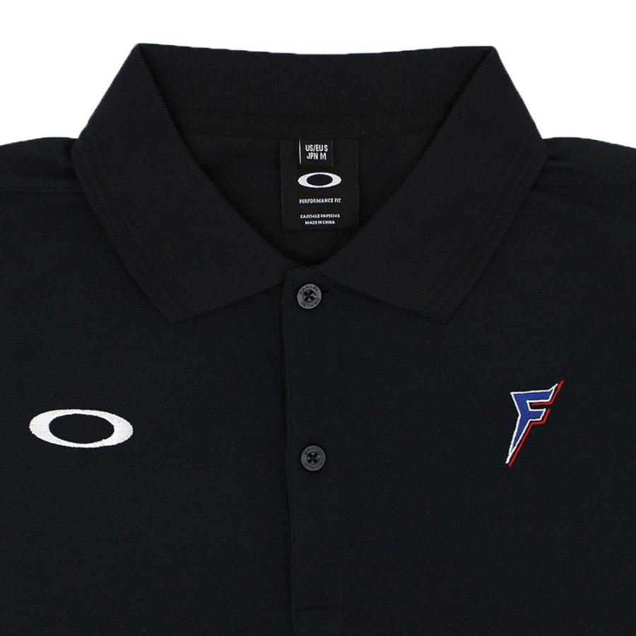北海道日本ハムファイターズ グッズ 19キャンプ トレーニングポロシャツ オークリー Oakley ブラック Npb 1909oat02 プロ 野球メジャーリーグショップ 通販 Yahoo ショッピング
