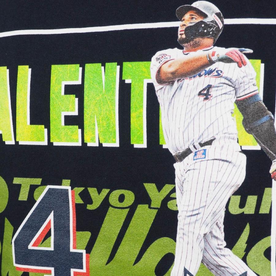 東京ヤクルトスワローズ グッズ ウラディミール バレンティン Tシャツ 選手グラフィックtシャツ ネイビー Npb ykt03 プロ野球メジャーリーグショップ 通販 Yahoo ショッピング