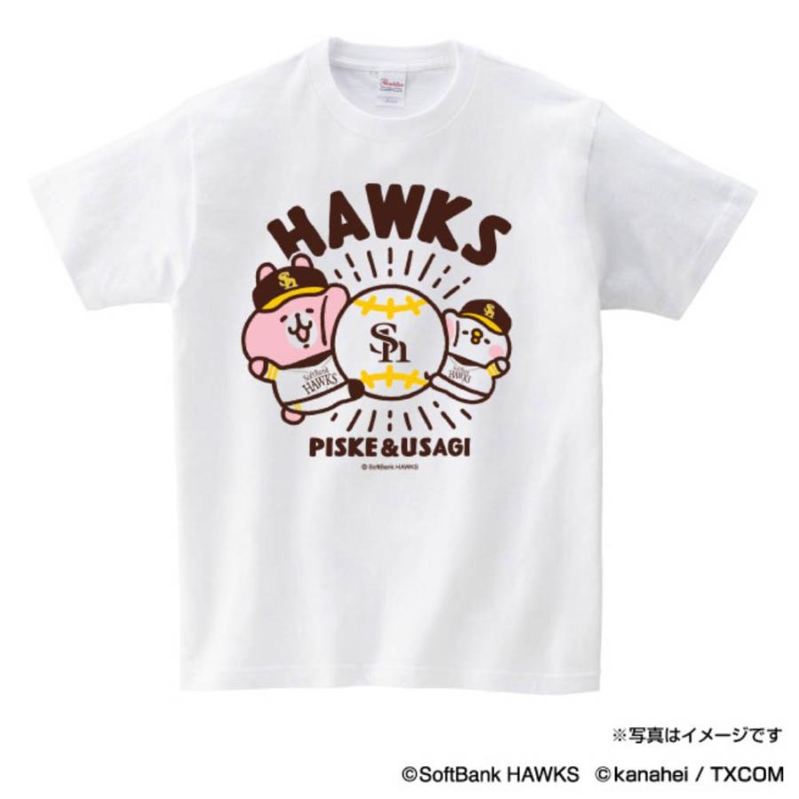 福岡ソフトバンクホークス グッズ Tシャツ カナヘイの小動物 ホークス Tシャツ Space Age Npb gds105 プロ野球メジャーリーグショップ 通販 Yahoo ショッピング