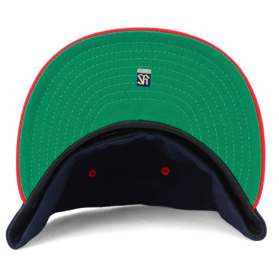 ヤクルトスワローズ キャップ/帽子 Classic 59FIFTY ニューエラ/New Era ネイビー/スカーレット 平つば キャップ 特集 npbcl｜mlbshop｜08