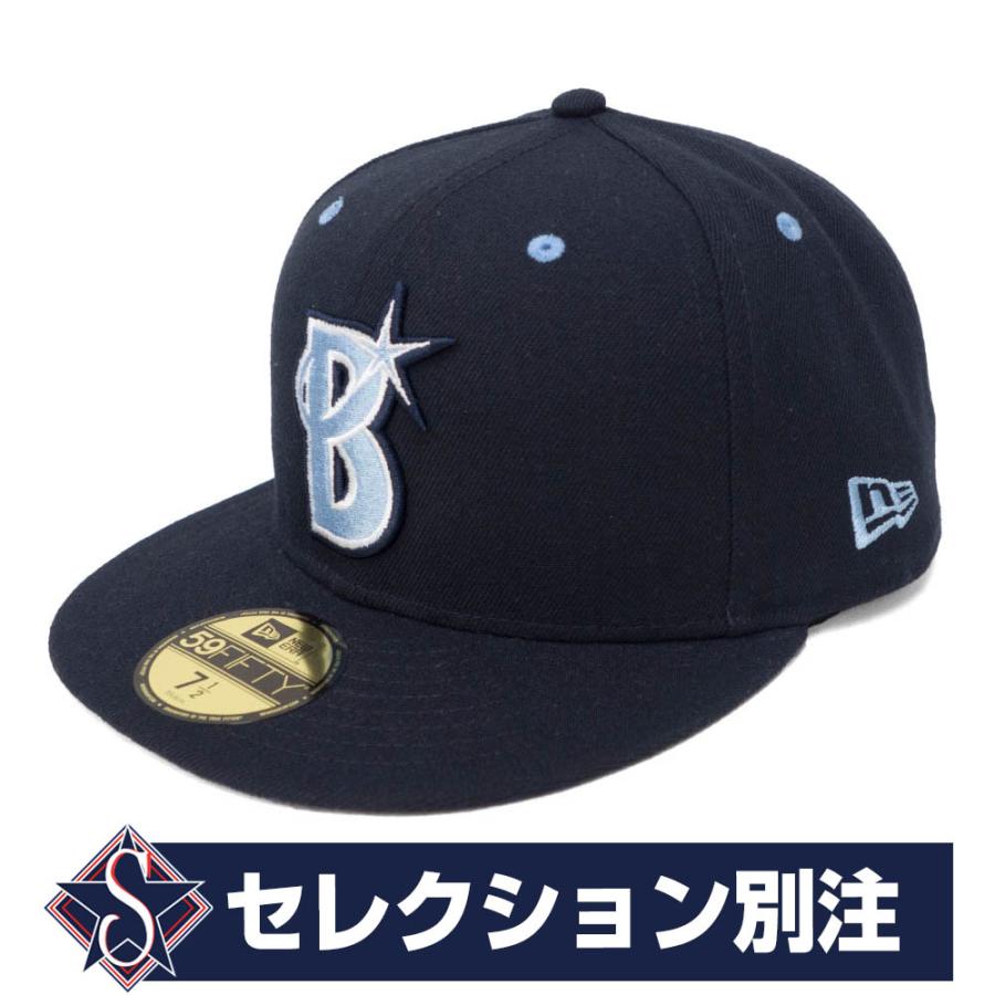 問答無用の横浜ベイスターズNEW ERA 59FIFTY ネイビー キャップ NEW ERA（ニューエラ） 横浜DeNAベイスターズ グッズ キャップ/帽子