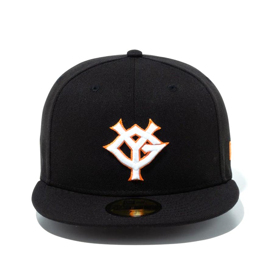 読売ジャイアンツ/巨人 グッズ キャップ YG 59FIFTY Fitted Hat ニューエラ/New Era ブラック オレンジ ホワイト オレンジ｜mlbshop｜02