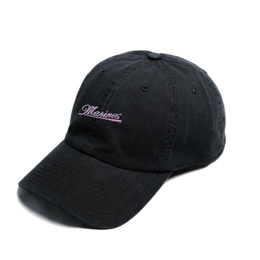 千葉ロッテマリーンズ　BSWキャップポーチ　1点で1.200円 Marines フラワーロゴ '47 CLEAN UP ペタルピンク/マリーンズ