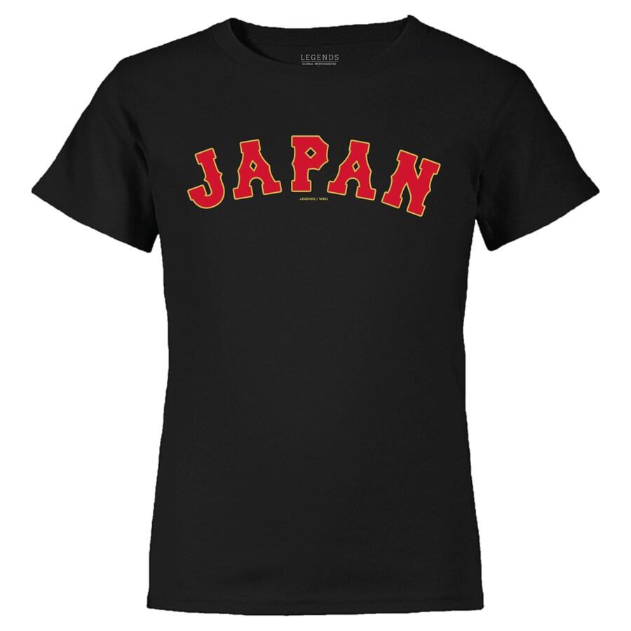 WBC 大谷翔平 日本代表 Tシャツ ユース  侍ジャパン Youth 2023 World Baseball Classic ネーム&ナンバー 23wbsf Legends ブラック｜mlbshop｜03