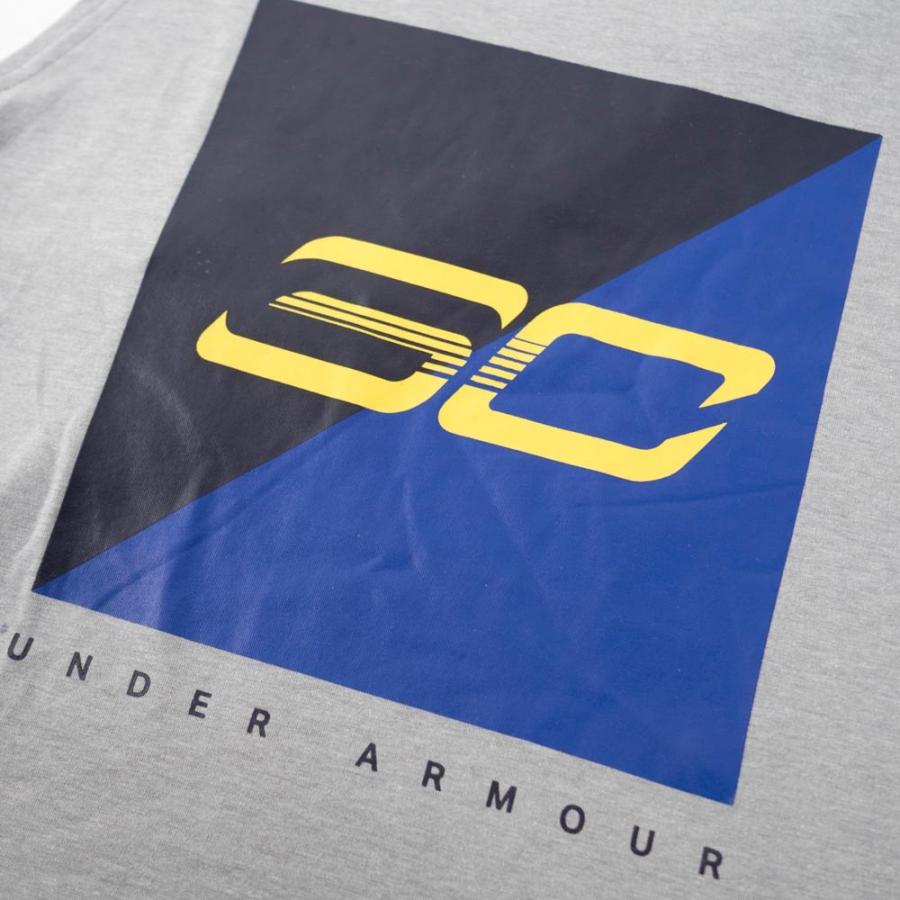 SC30 ステファン・カリー ステフィン・カリー タンクトップ スプラッシュ Under Armor グレー【OCSL】｜mlbshop｜03