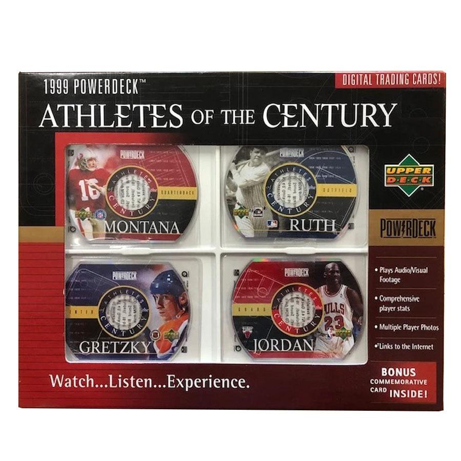 NBA CD-ROMカード パワーデック 1999 ジョーダン ジョー・モンタナ ベーブ・ルース ウェイン・グレツキー Upper Deck｜mlbshop