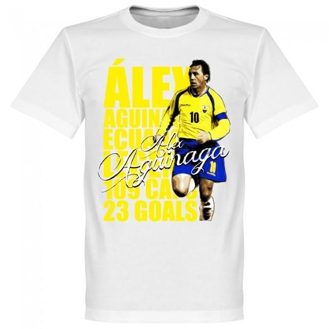 エクアドル代表 アレックス・アギナガ Tシャツ SOCCER レジェンド サッカー/フットボール ホワイト｜mlbshop
