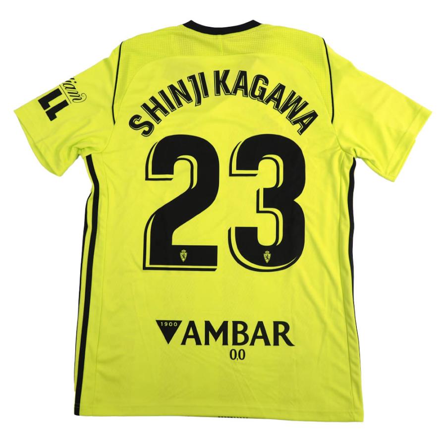 最安挑戦 Away Yellow アディダス Adidas Jersey Replica 19 ユニフォーム ジャージ サラゴサ レアル 香川真司 Soccer 香川真司選手のユニフォーム レアル サラゴサ トップス