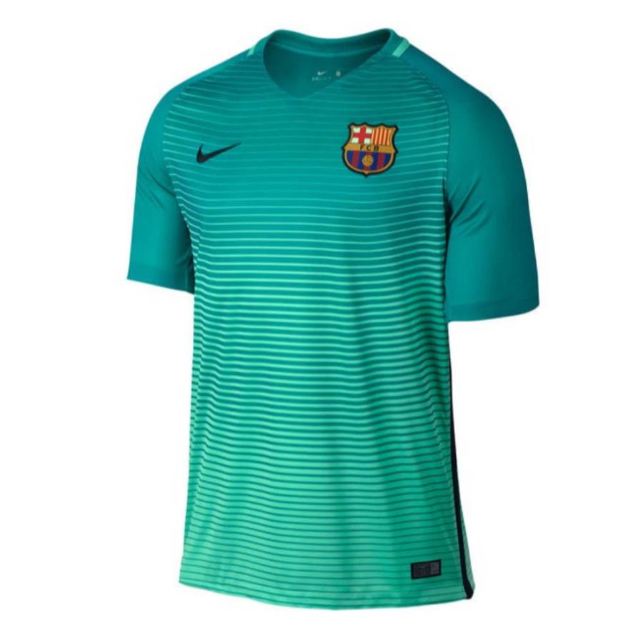 開店記念セール ナイキ レプリカ 16 17 ジャージ ユニフォーム Fcバルセロナ Fcバルセロナ16 17ナイキ3rdユニ Nike バルサ ラ リーガ 半袖 メンズ サード 3rd サポーターグッズ Affaires Sociales Gouv Cg