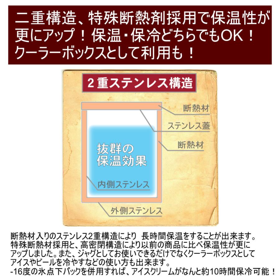 公式】リマ ステンレス ジャグ ムート10N 商標・意匠登録（ 蛇口が凍ら