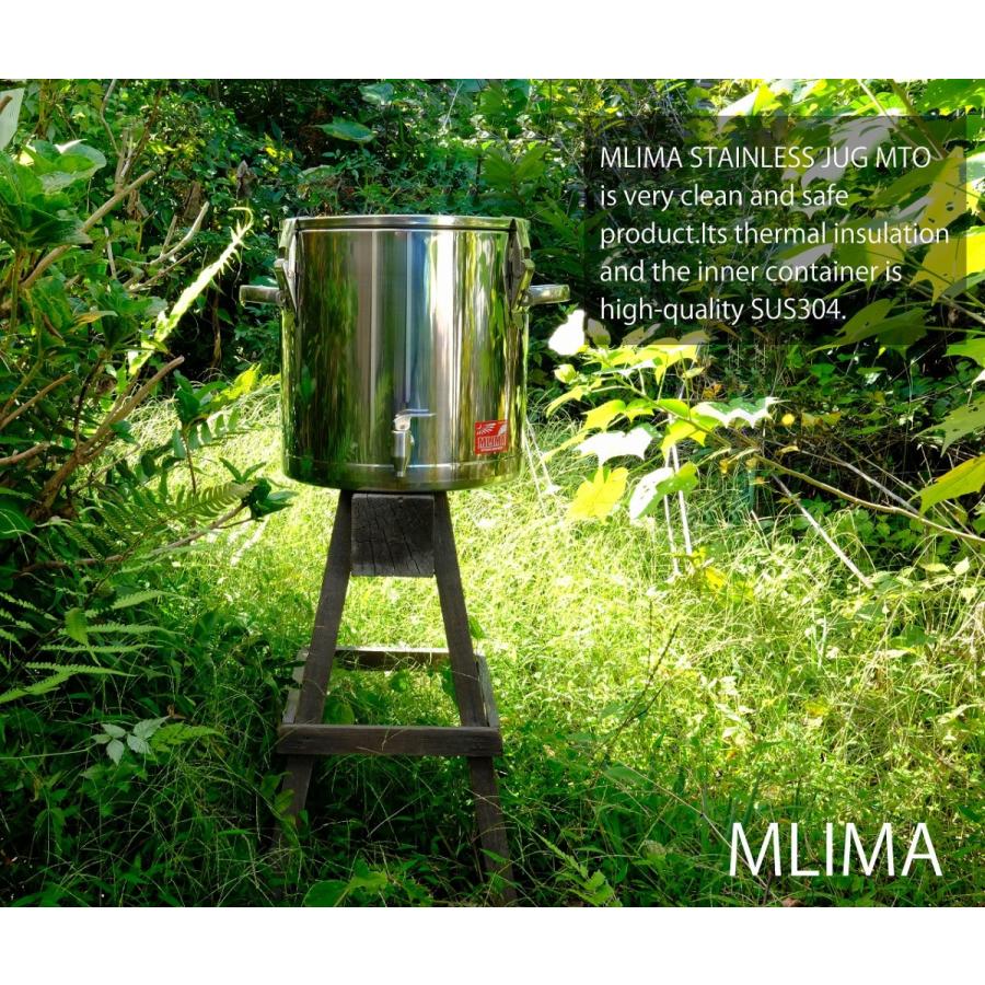 MLIMA ステンレス アウトドアタンク 蛇口付き MLIMA ステンレス アウトドアタンク 蛇口付き