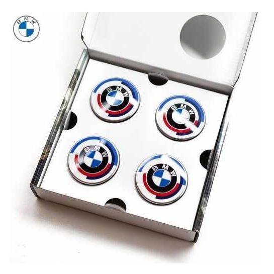  センターキャップセット 50th アニバーサリー　56mm BMW BMW純正 M HERITAGE ホイールセンターキャップ(M 50周年)(56mm)（4