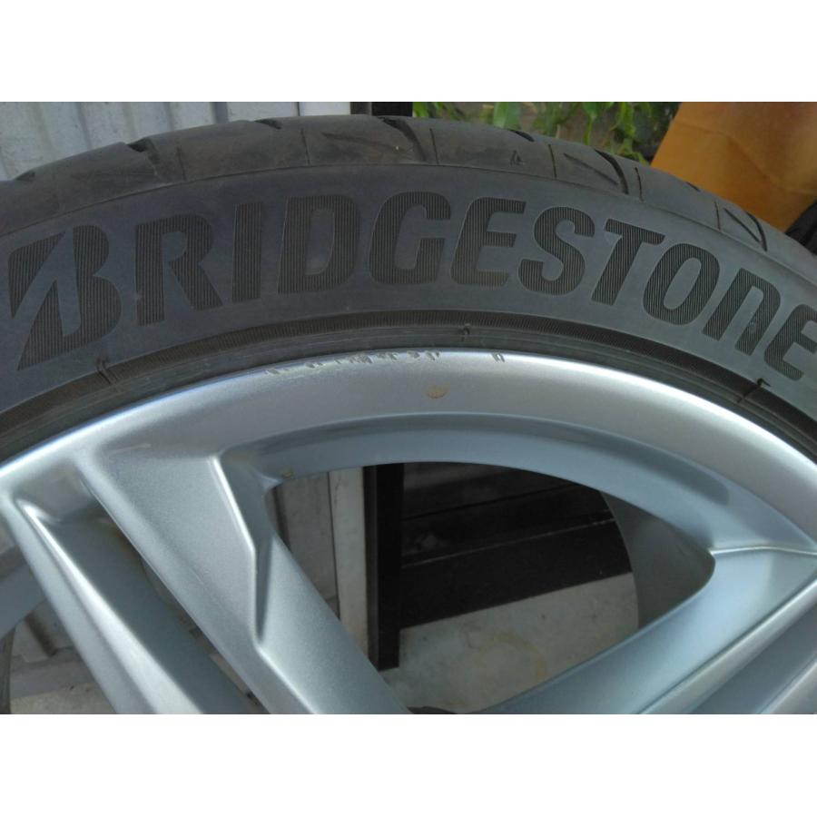 アウデイ純正　A5装着　夏タイヤ＆18インチアルミホイール　245/40R18　4本セットの画像