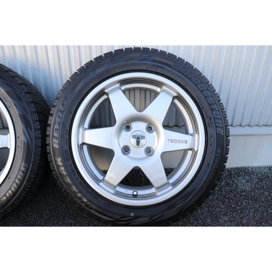 シトロエン・プジョー等 TECMAG BSブリザック 205/55R16 4本セット 