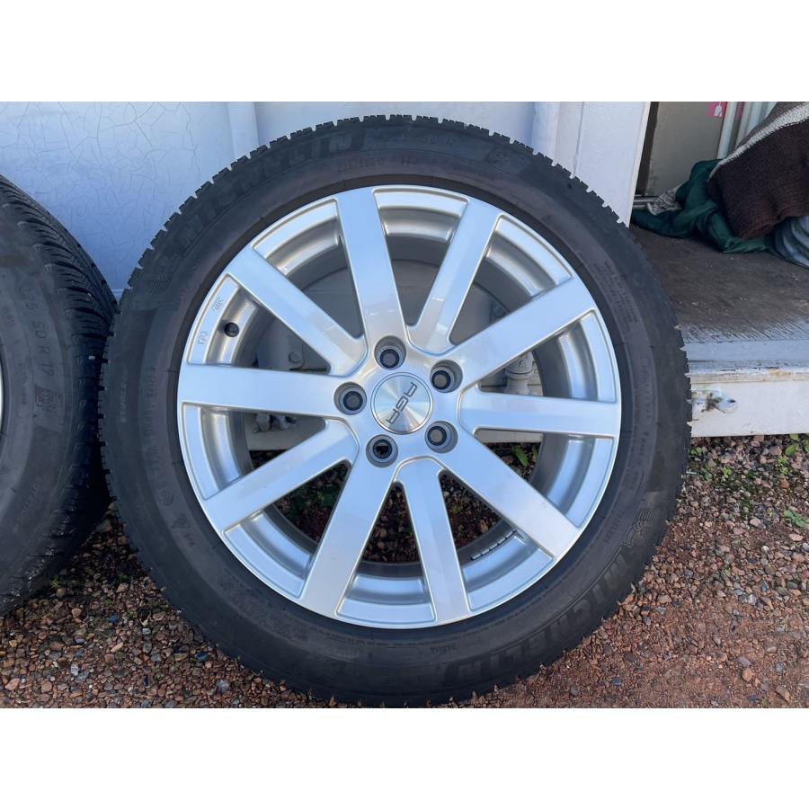 Audi アウディA4アバント着用 AGA ミシュランX-ICE 225/50R17 