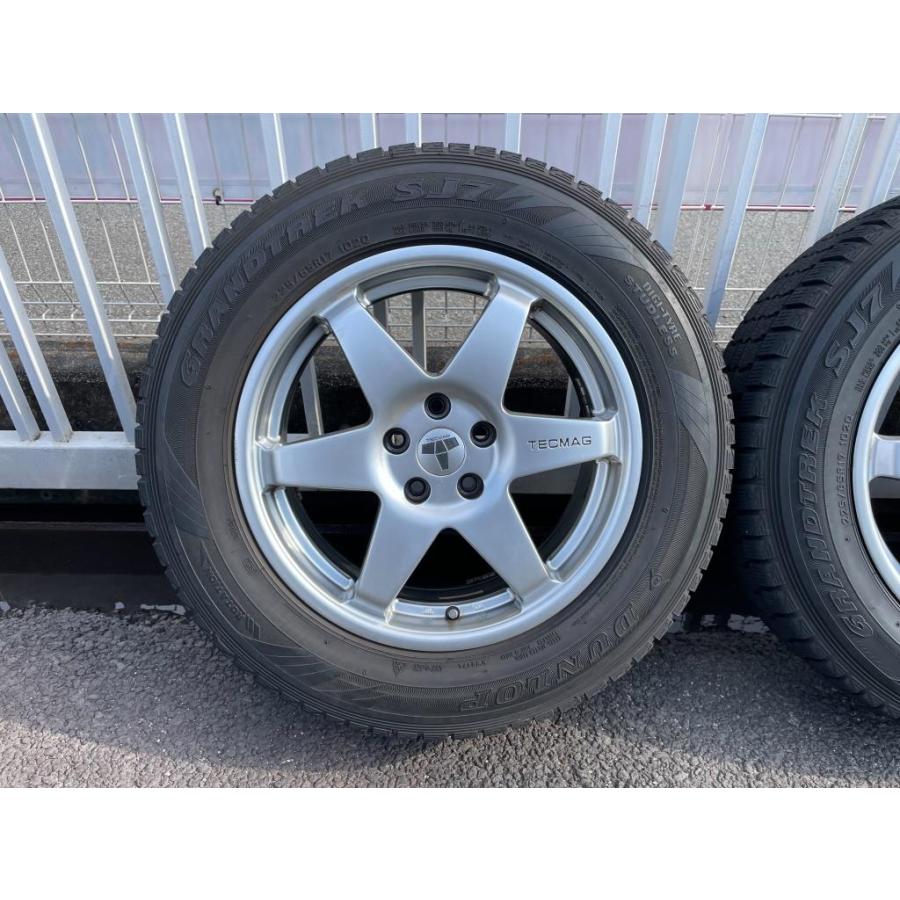 スタッドレスタイヤ アルミホイール 4本セット DM-V3 235/65R18 235