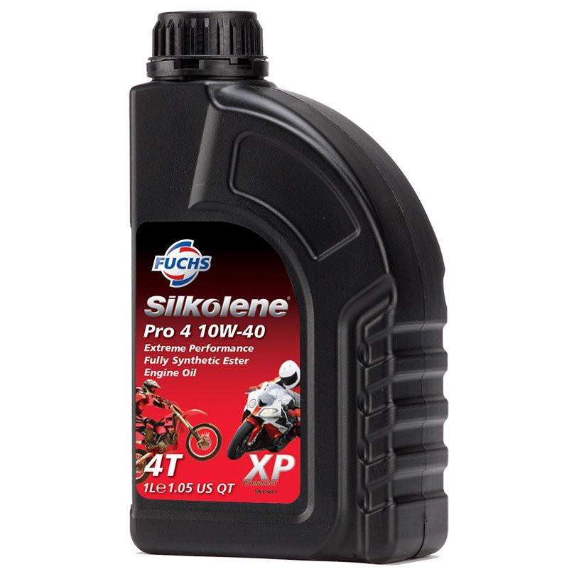 Silkolene シルコリン Pro4 15W50 1L SIL988760　4ストロークスポーツバイク用オイル　FUCHS フックス｜mline