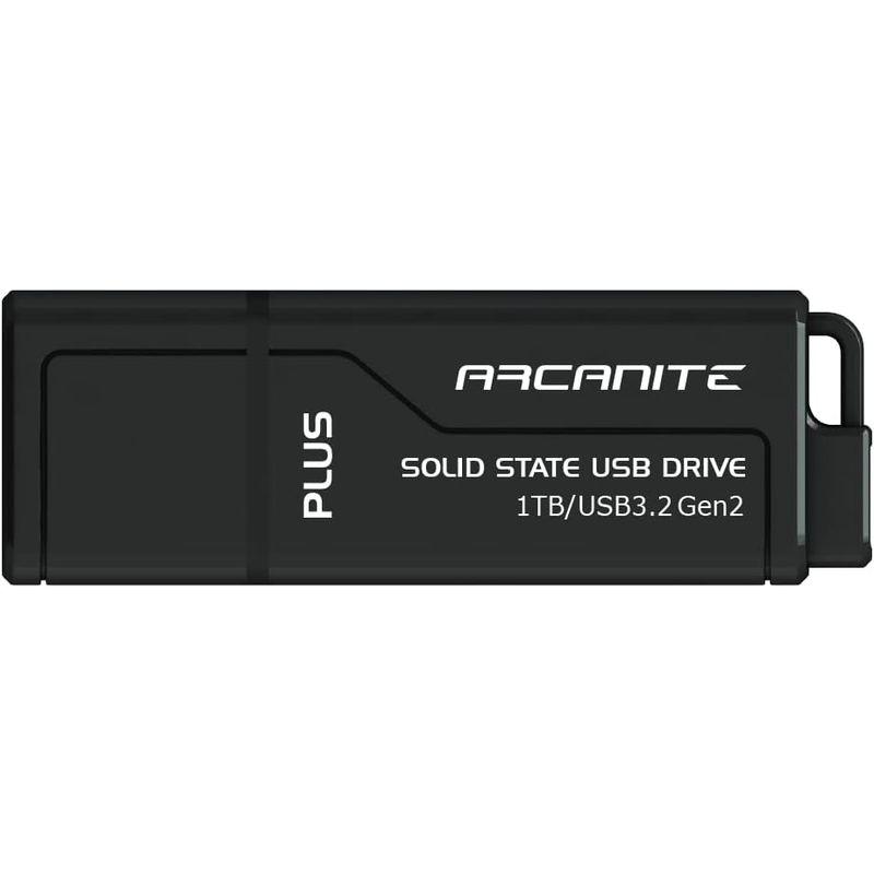 ARCANITE PLUS, 1TB 外付SSD (USBメモリ) USB 3.2 Gen2 UASP