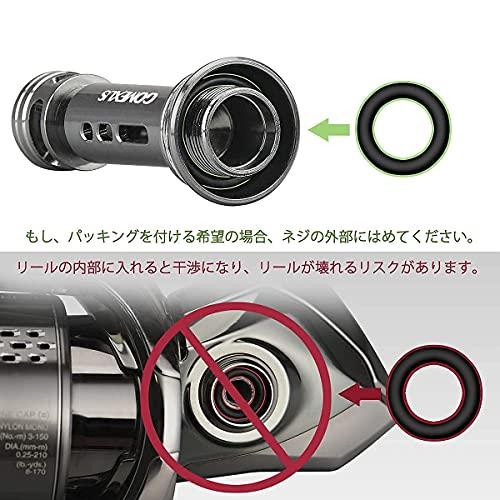 ゴメクサス R4 リールスタンド 48mm スピニングリール 保護用 ダイワ (Daiwa) シマノ (Shimano) ストラディック アルテグラ ヴァンキッシュ 対応 バ｜mlp-store｜07