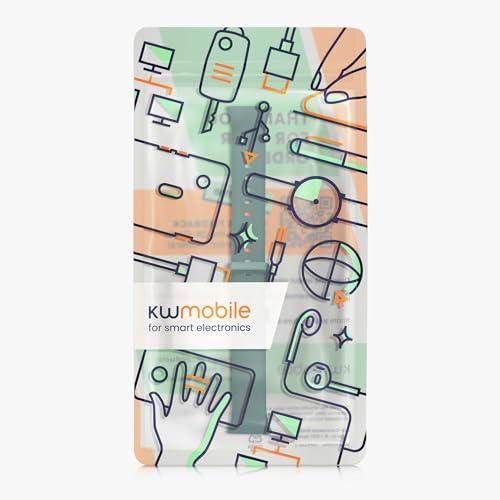 [kwmobile] ベルト対応: Xiaomi Mi Band 7 Pro バンド - シリコンバンド ソフト TPU 耐久性 緑色｜mlp-store｜07