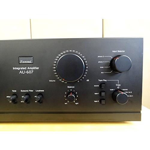 SANSUI 山水電気 サンスイ AU-607 ステレオプリメインアンプ SANSUI 山水電気 サンスイ AU-607 ステレオプリメインアンプ