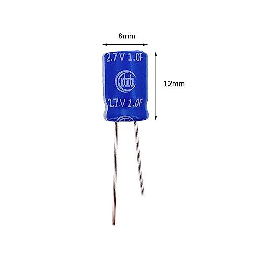 PENGLIN 10個 スーパーファラッドコンデンサ 2.7V 1F 8x12mm PENGLIN 10個 スーパーファラッドコンデンサ 2.7V 1F 8x12mm