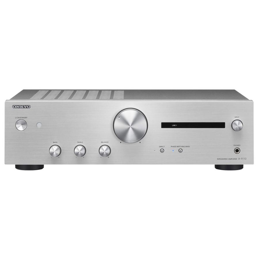 ONKYO A-9110 プリメインアンプ シルバー A-9110(S) : MLPストア ONKYO A-9110 プリメインアンプ シルバー A-9110(S) : MLPストア