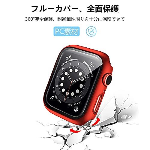 BELIYO Apple Watch ケース 40mm 対応 アップルウォッチ カバー 一体型 Apple Watch カバー 全面保護 二重構造 アップルウォッチ ケース PC素材 日本｜mlp-store｜04