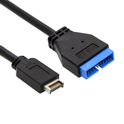 cablecc USB 3.1 フロント パネル ヘッダーから USB 3.0 20Pin ヘッダー延長ケーブル、マザーボード用｜mlp-store｜05