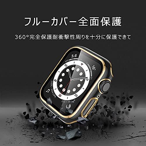 YUGYUG for Apple Watch Series SE2/SE/6/5/4 44mm ケース アップルウォッチSE2/SE/6/5/4 44mm ケース PC素材 光沢式 アップルウォッチ カバー ガラ｜mlp-store｜06