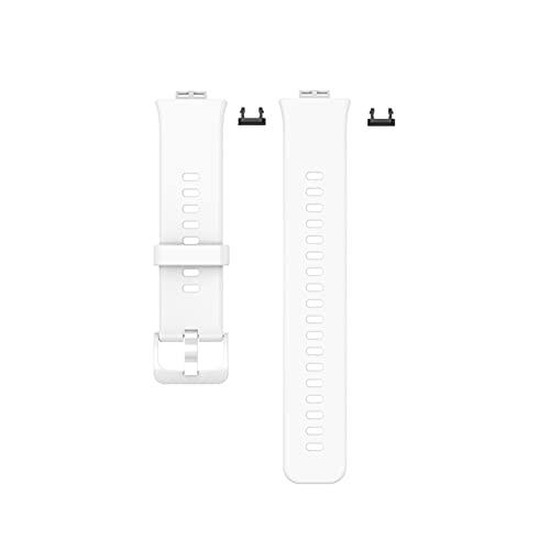 [Comtax] for Huawei Watch Fit ベルト 用 バンド 柔らかいシリコン替えストラップ スポーツ 調整可能 対応 (ホワイト)｜mlp-store｜05