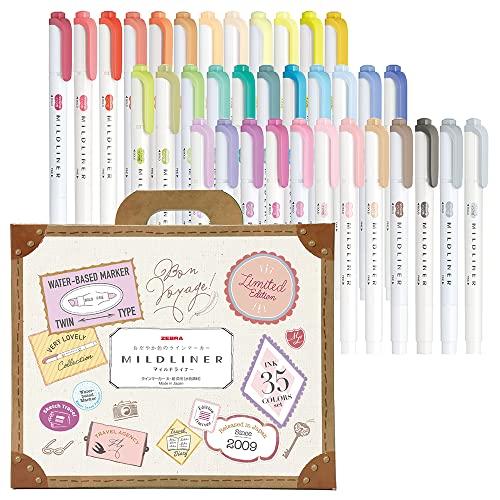 ゼブラ(ZEBRA) 蛍光ペン マイルドライナー 35色セット ギフトBOX ゼブラ(ZEBRA) 蛍光ペン マイルドライナー 35色セット ギフトBOX